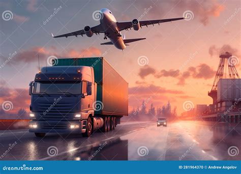 Transportation, Import-export And Ship For Transportation Stock Photo ...