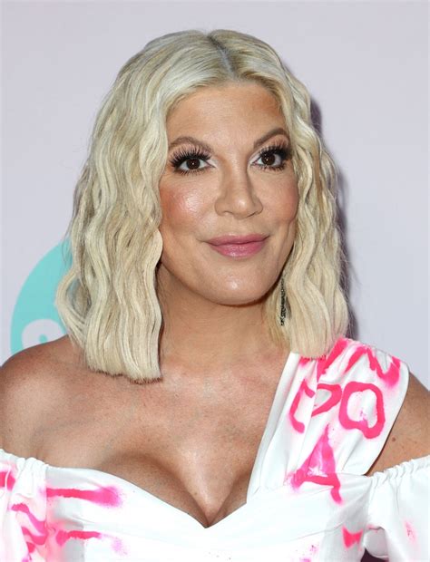 TORI SPELLING at Beverly Hills 90210 Peach Pit Pop-up in Los Angeles 08