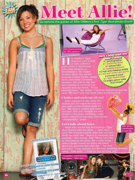 love_health : ALLIE DiMECO - BAREFOOT - THE NAKED BROTHERS BAND - 11" x