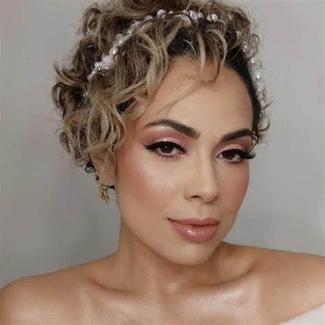 Cabelo De Noiva Curto - Penteado de noiva com cabelo curto: 40 ideias para arrasar no grande dia