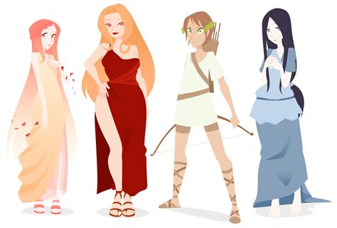 Goddesses by Kumkrum on DeviantArt