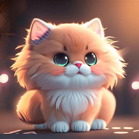 Premium AI Image | little cat