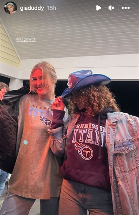 Will Levis' girlfriend, Gia Duddy, rocks Titans gear after NFL Draft