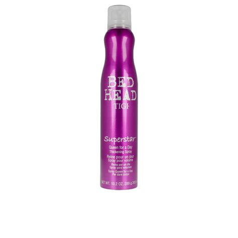 BED HEAD SUPERSTAR queen for a day thickening spray Tigi, Definición de ...