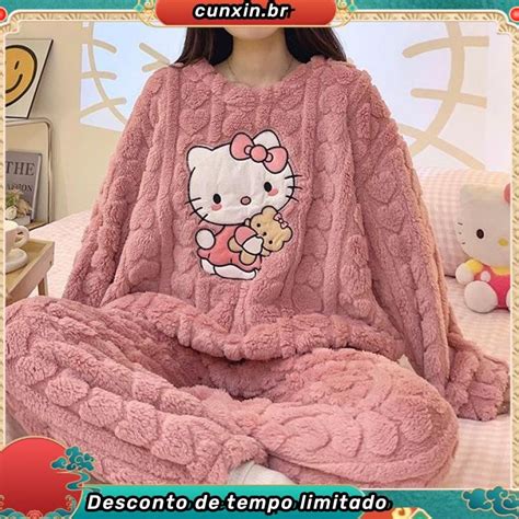 Pijamas Feminino De Frio