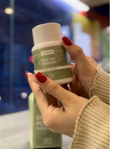 Энзимная пудра для умывания Semily Enzyme Powder | отзывы
