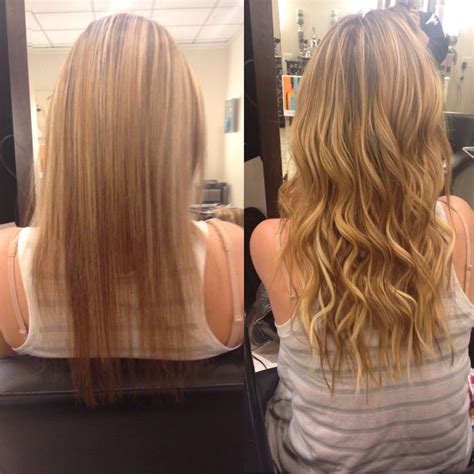 Hair extensions before and after | Hair extensions, Hair extensions ...