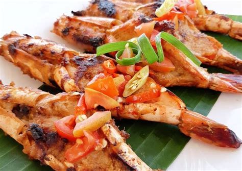 resep udang bakar jimbaran oleh naila rizqa cookpad