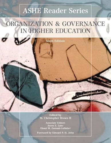 organization  governance  higher education ashe reader brown
