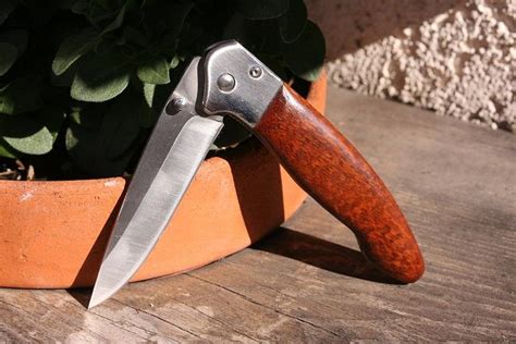 folding pocket knife - Woodworking Project by Pottz - Craftisian