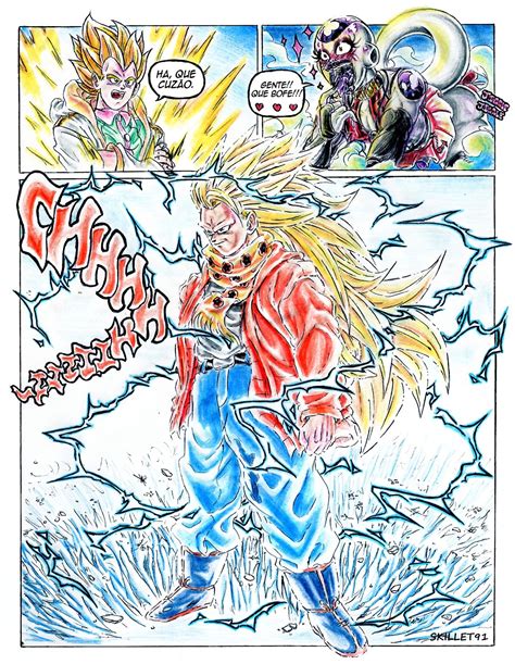 Os Saiyajins gay fodendo Freeza - HQ Erótico