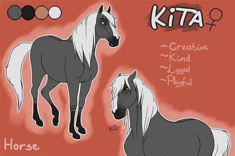 Kita // Horse Fursona by RivuArt on DeviantArt