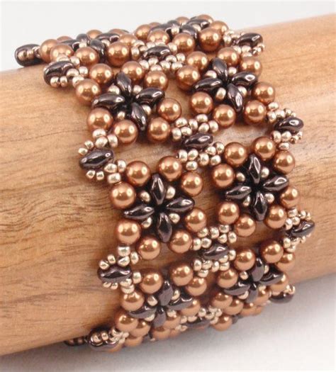 Instructions for Square Deal Bracelet Beading by njdesigns1 Seed Bead ...