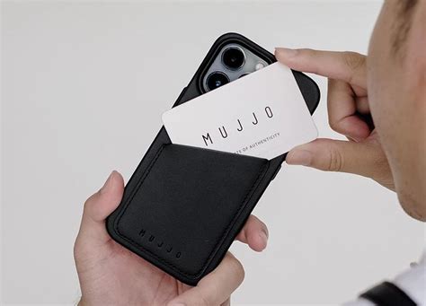 Mujjo Full Leather Wallet Case for iPhone 14 Pro – Tablet2Cases