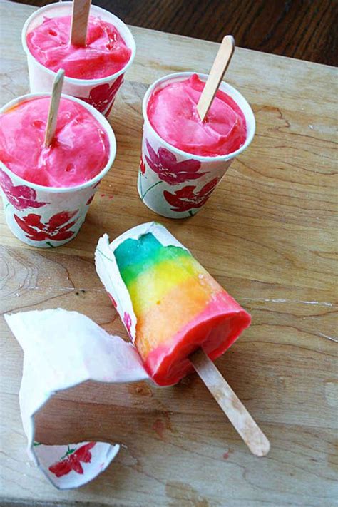 23 Wildly Colorful Crafts To Do With Your Kids | Popsicle recipes