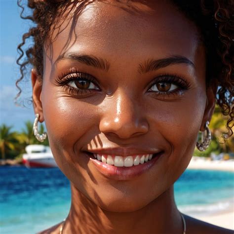 premium photo bermudan woman  bermuda typical national citizen