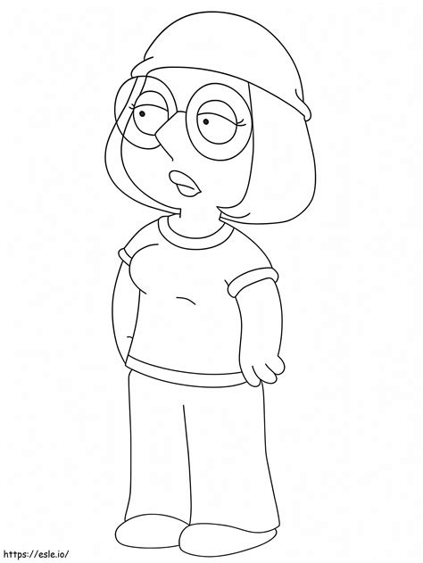 Meg Griffin Aile Adamı boyama