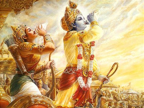 krishna arjun hd wallpapers  mrwallpapercom