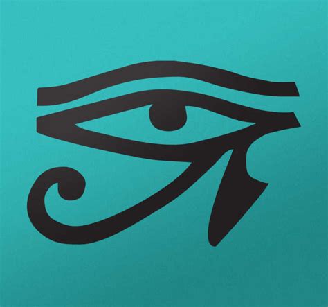 глазная наклейка horus - TenStickers