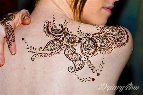 Tatuaże dla niezdecydowanych - henna