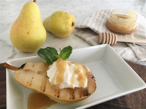Grilled Pears | Sugar Plum Sisters