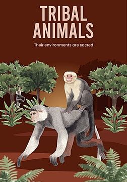 Monkey Posters PNG Transparent Images Free Download | Vector Files ...