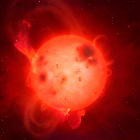 Astronomers Detect Giant Stellar Flare on Ultracool Dwarf Star | Sci.News