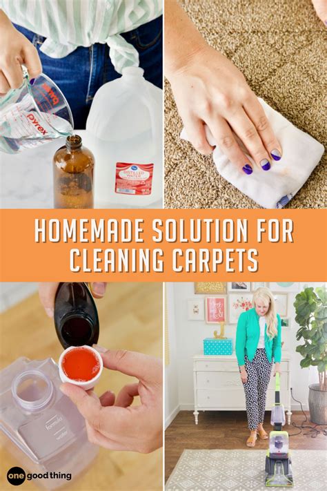 This Homemade Carpet Cleaner Solution Makes Stains Disappear