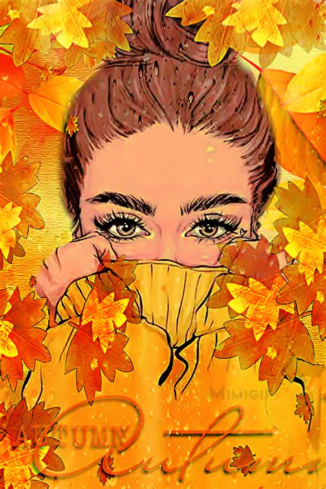 mimi gif autumn autumn art quotes art