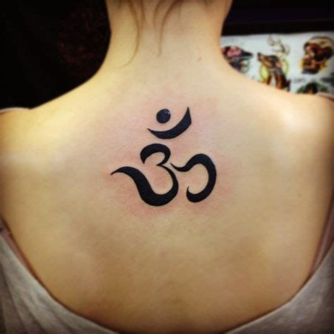 Om tat | Om tattoo design, Om tattoo, Back tattoo