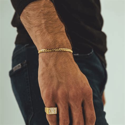 miami cuban link bracelet mm
