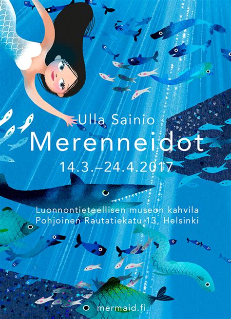 Mermaid poster exhibition - Mimi Mermaid