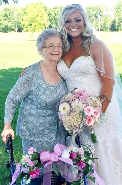Abby Mershon's Grandma Becomes Flower Girl at Her Wedding