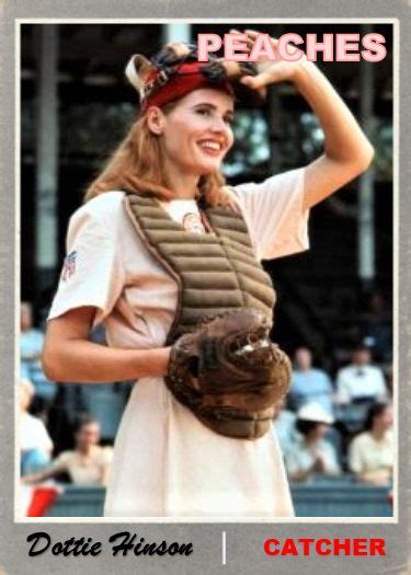 DOTTIE HINSON 70 1 in 2022 | Baseball movies, Movie card, Sports hero