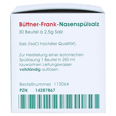 NASENSPÜLSALZ 30 Stück online bestellen - medpex Versandapotheke