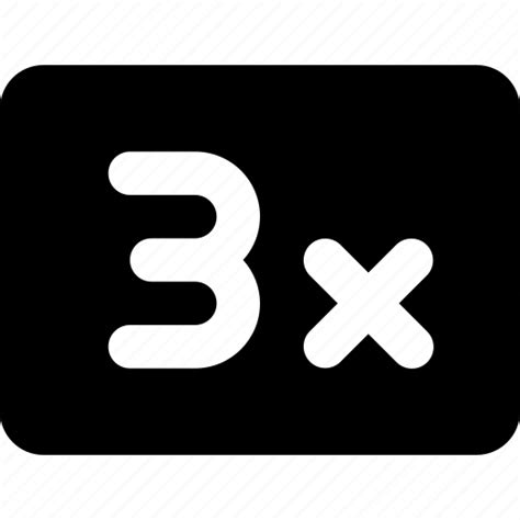 3x, speed icon - Download on Iconfinder on Iconfinder
