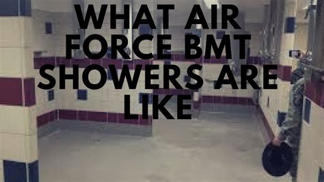 Air Force Basic Training Showers