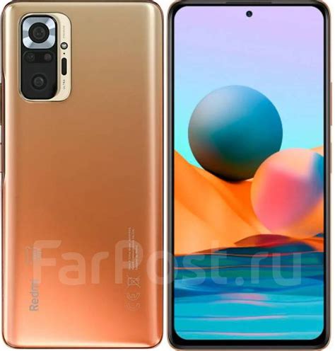Смартфон Xiaomi Redmi Note 10 Pro 128 ГБ, 6.67", моноблок, 3G, 4G LTE ...