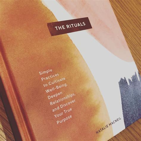 What are your daily rituals that ground you? Or has life and your mind ...