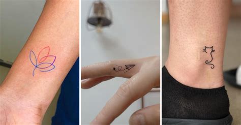 stunning minimalist tattoos   pure elegance