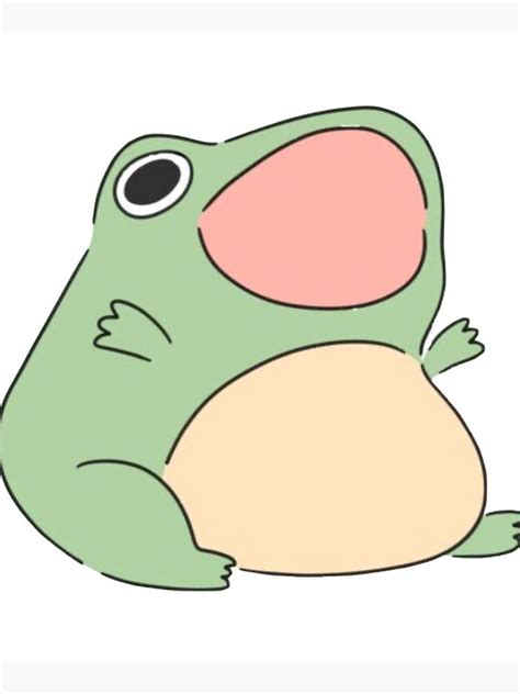 Cute Indie Frog Aesthetic Tote Bag