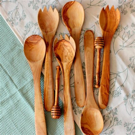 Olive Wood Salad Utensils – From Olive Wood