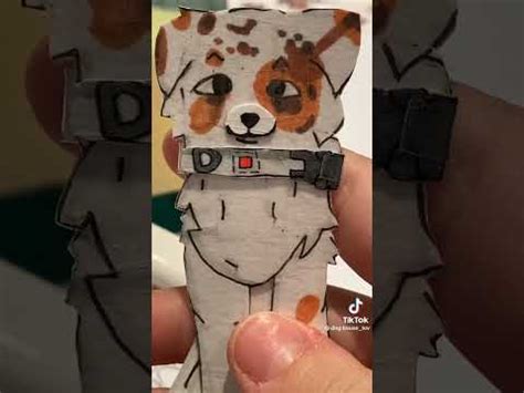 °Бумажние собаки мини подпорка из тик тока!🎨💓° - YouTube