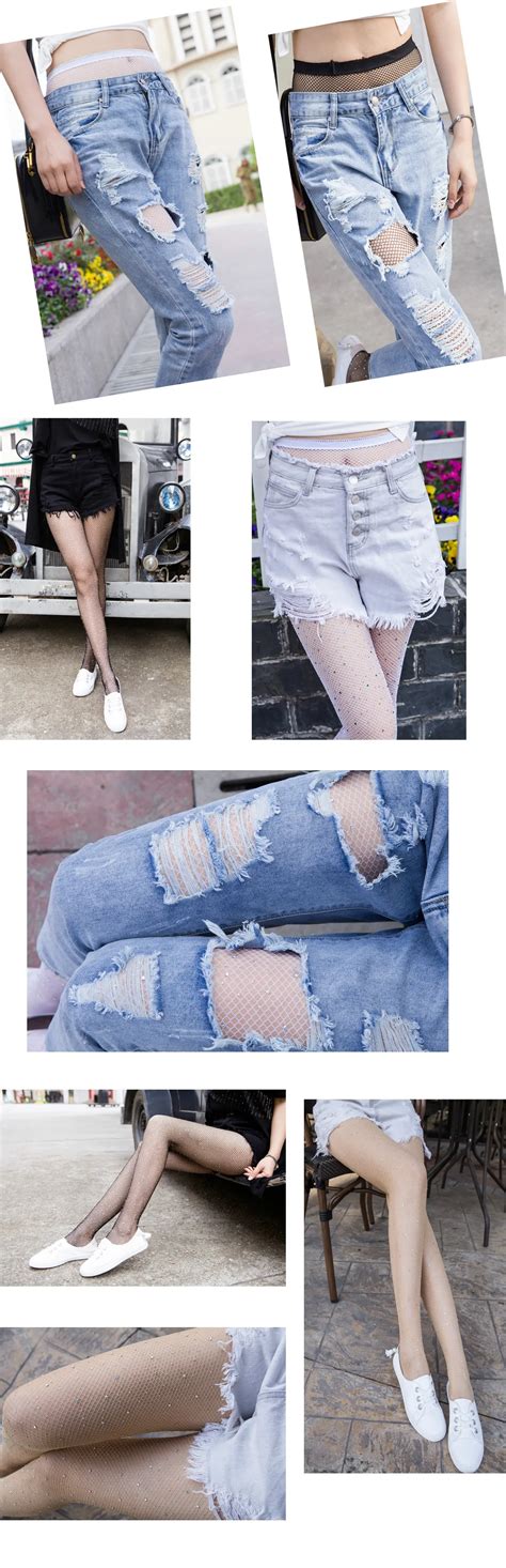 New Sexy Stockings Tights Rhinestone Mesh Fishnet Pantyhose Stockings