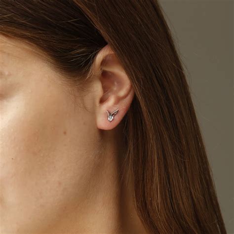 Сребърни обеци "Ангелски Криле" – Silenti Jewelry
