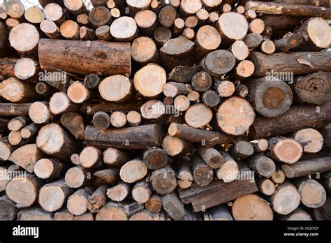 wood stack background stock photo alamy