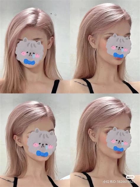 b l a i r in 2024 | Hair color pink, Kpop hair color, Peach hair