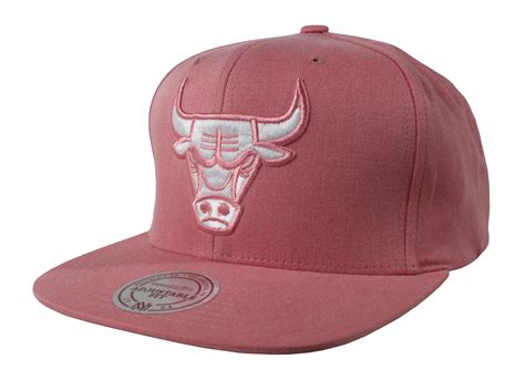 Mitchell & Ness | Chicago Bulls Pink Slub Cotton Snapback