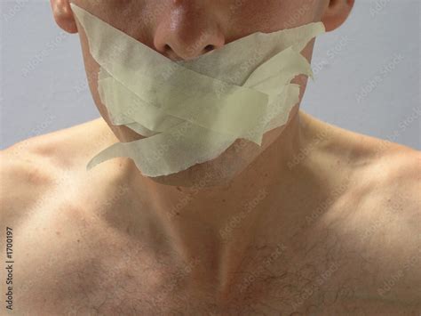 gagged Stock Photo | Adobe Stock