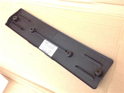 PORSCHE TAYCAN FRONT BUMPER NUMBER PLATE HOLDER PLINTH BASE 2020-2023 ...